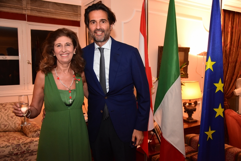 Order of the Star of Italy to Mrs. Marie Semaan